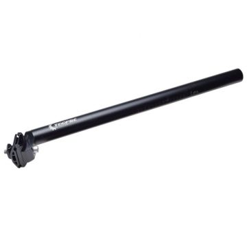 Tija sa aluminiu 31.6mm x 450mm, culoare negru, 420g Tija sa aluminiu 31.6mm x 450mm, culoare negru, 420g