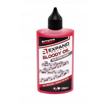 Ulei de uns lant biciclete EXPAND Bloody Oil Dry 100ml Ulei de uns lant biciclete EXPAND Bloody Oil Dry 100ml
