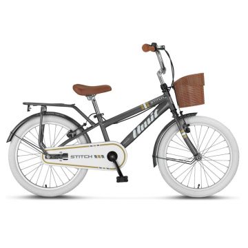 Bicicleta copii Umit Stitch Man, culoare gri, roata 20  , cadru otel Bicicleta copii Umit Stitch Man, culoare gri, roata 20  , cadru otel