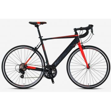 Bicicleta Kron cursiera RC 1000, roata 28  , 14 viteze, cadru 540mm din aluminiu, culoare negru rosu Bicicleta Kron cursiera RC 1000, roata 28  , 14 viteze, cadru 540mm din aluminiu, culoare negru rosu
