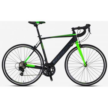 Bicicleta Kron cursiera RC 1000, roata 28  , 14 viteze, cadru 560mm din aluminiu, culoare negru verde Bicicleta Kron cursiera RC 1000, roata 28  , 14 viteze, cadru 560mm din aluminiu, culoare negru verde