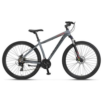 Bicicleta MTB Mosso Wildfire Man Hidraulic, roata 27.5  , cadru 16   din aluminiu, culoare gri inchis Bicicleta MTB Mosso Wildfire Man Hidraulic, roata 27.5  , cadru 16   din aluminiu, culoare gri inchis