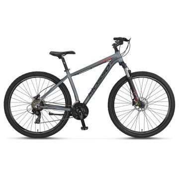 Bicicleta MTB Mosso Wildfire Man Hidraulic, roata 29  , cadru 20   din aluminiu, culoare gri inchis Bicicleta MTB Mosso Wildfire Man Hidraulic, roata 29  , cadru 20   din aluminiu, culoare gri inchis