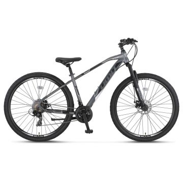 Bicicleta MTB Umit Arcus M-MSD, culoare gri alb, roata 27.5  , cadru otel, frana disc, 21 viteze Bicicleta MTB Umit Arcus M-MSD, culoare gri alb, roata 27.5  , cadru otel, frana disc, 21 viteze