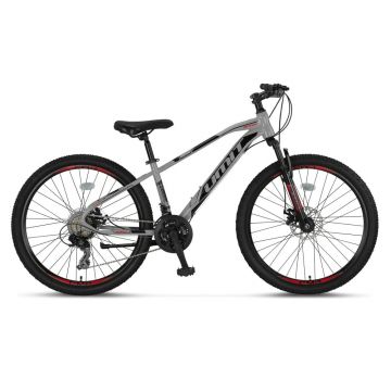 Bicicleta MTB Umit Arcus M-MSD, culoare negru rosu, roata 27.5  , cadru otel, frana disc, 21 viteze Bicicleta MTB Umit Arcus M-MSD, culoare negru rosu, roata 27.5  , cadru otel, frana disc, 21 viteze