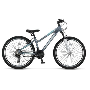 Bicicleta MTB Umit Mirage Lady, 21 viteze, culoare gri turcoaz, roata 24  , cadru din aluminiu, frana V-Brake Bicicleta MTB Umit Mirage Lady, 21 viteze, culoare gri turcoaz, roata 24  , cadru din aluminiu, frana V-Brake