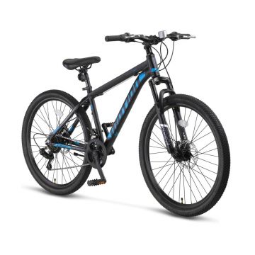 Bicicleta MTB Umit Motion 2D, cadru 18   din aluminiu, 21 viteze, roata 27.5  , frana disc, culoare negru albastru Bicicleta MTB Umit Motion 2D, cadru 18   din aluminiu, 21 viteze, roata 27.5  , frana disc, culoare negru albastru