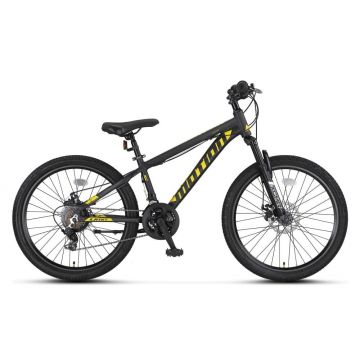 Bicicleta MTB Umit Motion 2D, cadru 18   din aluminiu, 21 viteze, roata 27.5  , frana disc, culoare negru galben Bicicleta MTB Umit Motion 2D, cadru 18   din aluminiu, 21 viteze, roata 27.5  , frana disc, culoare negru galben
