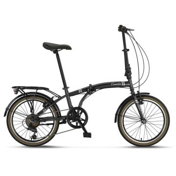 Bicicleta Umit Cund, 6 viteze, pliabila, cadru otel, roata 20  , culoare negru Bicicleta Umit Cund, 6 viteze, pliabila, cadru otel, roata 20  , culoare negru