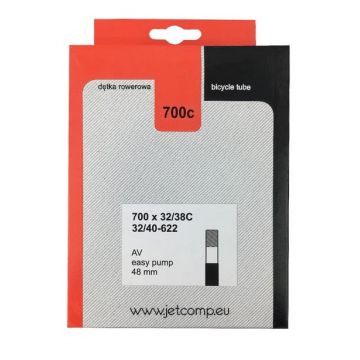 Camera de aer biciclete JET 700x32 40C AV-48mm Camera de aer biciclete JET 700x32 40C AV-48mm