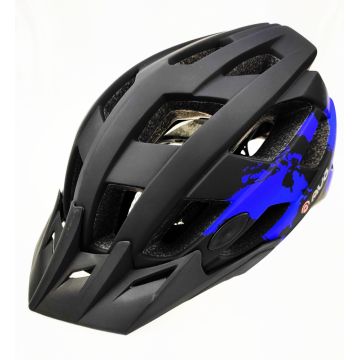 Casca biciclisti AVO-24, marime L (58-61 cm), culoare negru albastru Casca biciclisti AVO-24, marime L (58-61 cm), culoare negru albastru