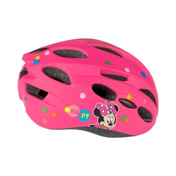 Casca biciclisti copii IN-MOLD, model Minnie Mouse, culoare roz, marime M(52-56cm) Casca biciclisti copii IN-MOLD, model Minnie Mouse, culoare roz, marime M(52-56cm)