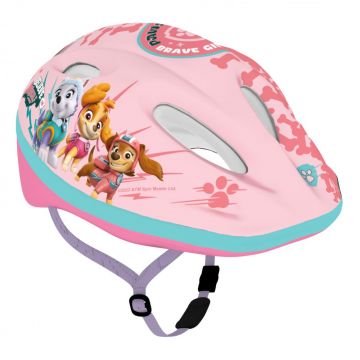 Casca biciclisti copii, model Paw Patrol, culoare roz, marime M(52-56cm) Casca biciclisti copii, model Paw Patrol, culoare roz, marime M(52-56cm)