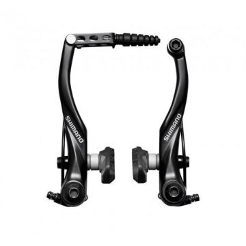 Clesti frana V-brake, lungime brat 110mm, culoare negru