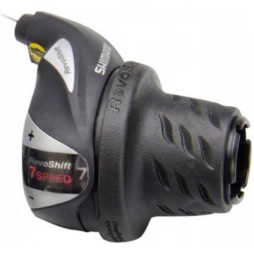 Comanda schimbator viteze Shimano Tourney SL-RS36-7R, dreapta, 7 viteze, cablu 2050mm