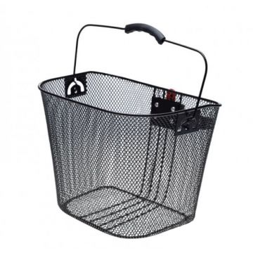 Cos biciclete WMX, fata detasabil, culoare negru Cos biciclete WMX, fata detasabil, culoare negru