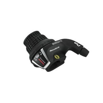 Maneta de schimbator Shimano Tourney SL-RS35-L, stanga, 3 viteze, cablu 1800mm Maneta de schimbator Shimano Tourney SL-RS35-L, stanga, 3 viteze, cablu 1800mm