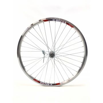 Roata fata DSX, biciclete MTB 26 inch, culoare argintiu Roata fata DSX, biciclete MTB 26 inch, culoare argintiu