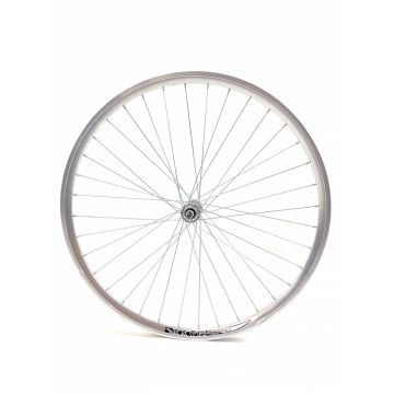 Roata fata dubla DSX, biciclete 28 inch, culoare argintiu Roata fata dubla DSX, biciclete 28 inch, culoare argintiu