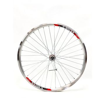 Roata spate DSX dubla pentru biciclete MTB 26  , culoare argintiu Roata spate DSX dubla pentru biciclete MTB 26  , culoare argintiu
