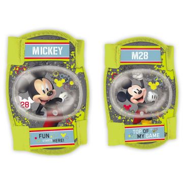 Set cotiere si genunchiere pentru copii Mickey Mouse Set cotiere si genunchiere pentru copii Mickey Mouse