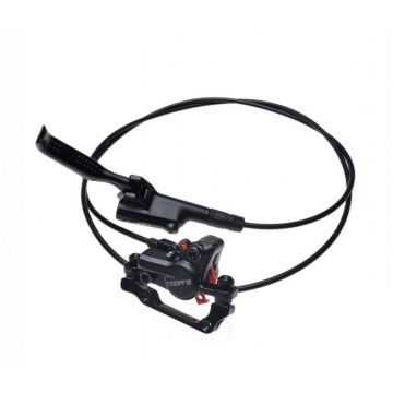 Set pompa cu etrier frana biciclete, hidraulica, pe spate Set pompa cu etrier frana biciclete, hidraulica, pe spate