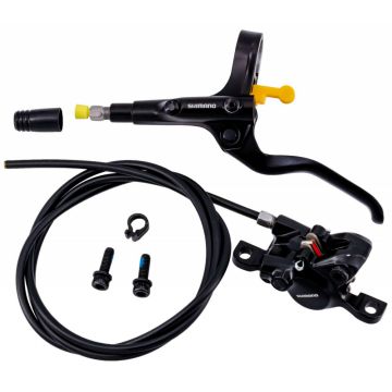 Set pompa frana si etrier Shimano AMT200JRRURX170, montaj spate Set pompa frana si etrier Shimano AMT200JRRURX170, montaj spate