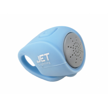 Sonerie biciclete electronica B18-90db carcasa siliconica albastru deschis Sonerie biciclete electronica B18-90db carcasa siliconica albastru deschis