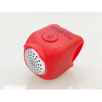 Sonerie biciclete electronica B18-90db carcasa siliconica rosie Sonerie biciclete electronica B18-90db carcasa siliconica rosie