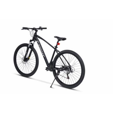 Bicicleta MTB Carpat Invictus C29357C NegruGri, transmisie Shimano Tourney, 21 viteze, cadru aluminiu, roti 29 inch, frane Shimano