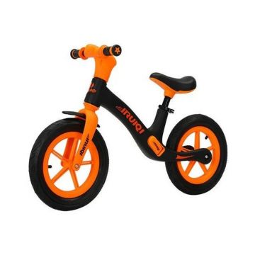 Bicicleta fara Pedale, Negru si Orange, de la 3 Ani