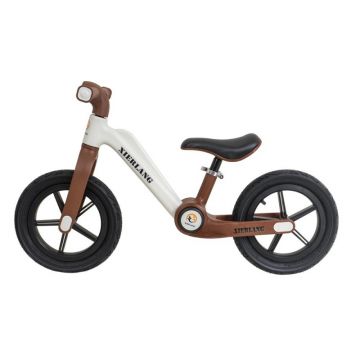 Bicicleta fara Pedale, Pliabila, Alb si Maro, de la 3 Ani