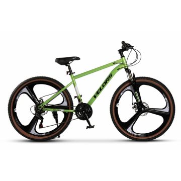 Bicicleta MTB-HT Velors Power 2.7 V27301M VerdeAlbNegru 27.5 inch