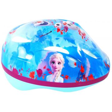 Casca copii pentru bicicleta Disney Frozen 2, marime 51-55 cm, culoare albastru alb