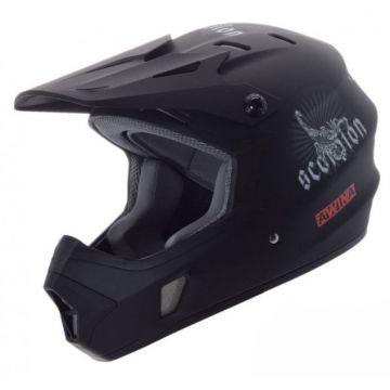 Casca Downhill AWINA by MOON BMX, marime M, negru mat