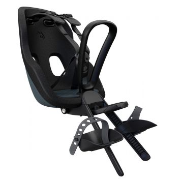 Scaun pentru copii, cu montare pe bicicleta in fata - Thule Yepp Nexxt 2 Mini Front mounted, Dark Slate