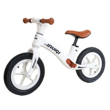 Set 2 x Bicicleta fara Pedale, Alb, de la 3 Ani