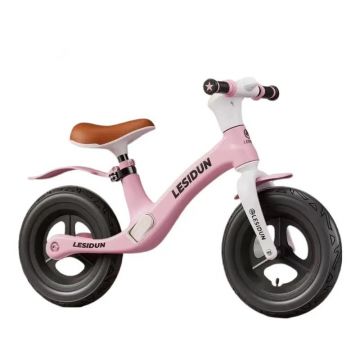 Set 2 x Bicicleta fara Pedale, Roz, de la 3 Ani