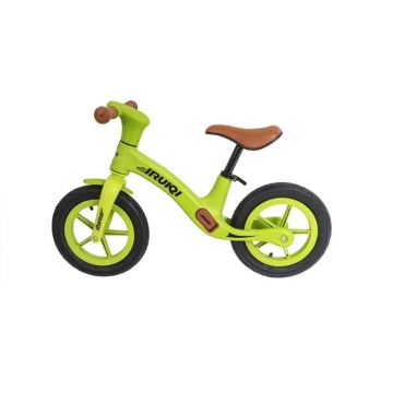 Set 2 x Bicicleta fara Pedale, Verde, de la 3 Ani