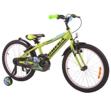 Bicicleta copii Omega Master verde 16