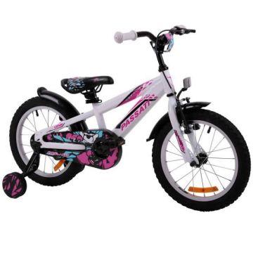Bicicleta copii Passati Gerald alb 16