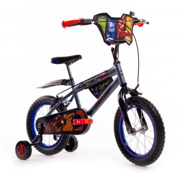 Bicicleta cu roti ajutatoare, Huffy, Marvel Avengers, 14 inch