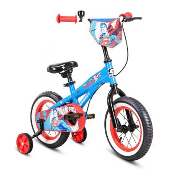 Bicicleta cu roti ajutatoare, Superman, 12 inch