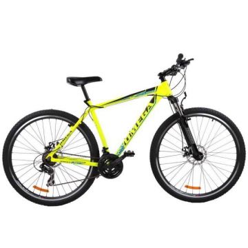 Bicicleta MTB Omega Brave 27.5   galben-albastru-negru