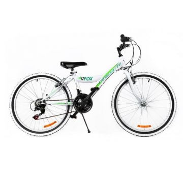 Bicicleta MTB Passati Fox 24   alb verde