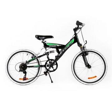 Bicicleta MTB Passati Voyager 20   negru verde