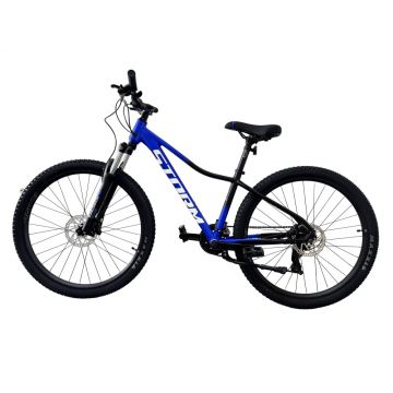 Bicicleta MTB Storm Shark Man 2.0, 27.5 Inch, Cadru 15,2D Frane Hidraulice, Albastru Negru
