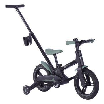 Bicicleta multifunctionala, 4 in 1, Bebe Stars, Speedy, Cu maner telescopic pentru ghidaj, Pana la 40 kg, 2 ani+, Conform cu EN 71-1,2,3, CE, Mint
