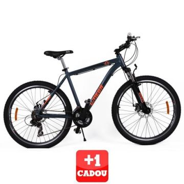 Bicicleta Omega Hawk 27.5   21 viteze gri+1 CADOU