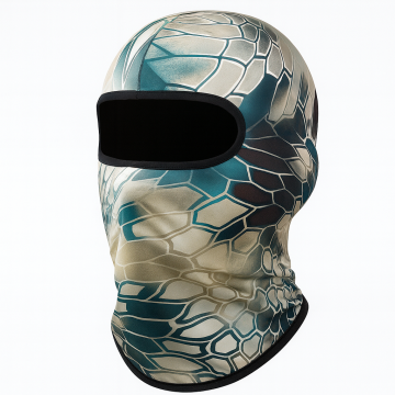Cagula Camuflaj FIXATO, Unisex, Protectie UV, Material elastic, respirabil, Marime universala, Desert Sand